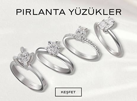 Pırlanta Tektaş Yüzükler